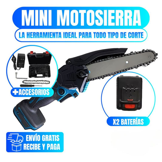 Motosierra Inalámbrica con dos baterias + ENVÍO GRATIS