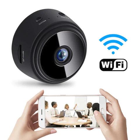Mini Cámara De Vigilancia Con Visión Diurna y Nocturna - 1080P HD Con WiFi - Space Home